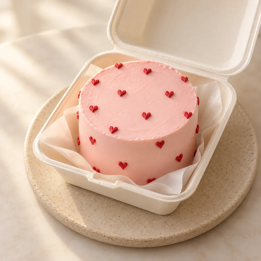 Bento cake, concept photography