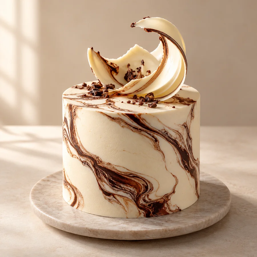 Designer cake, concept photography